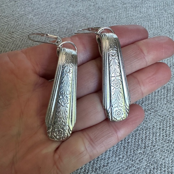 Silverware Earrings - Picture 6 of 9